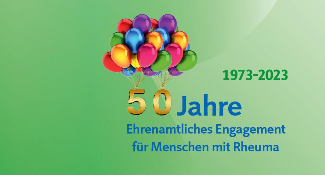 Am 2.9.2023 feiert die Rheuma-Liga Hamburg ihr 50jähriges Bestehen